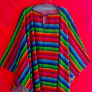 Women's brightly colored kaftan